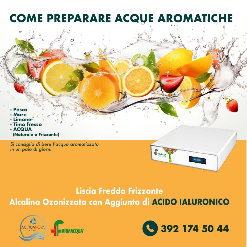 Come preparare acque aromatiche