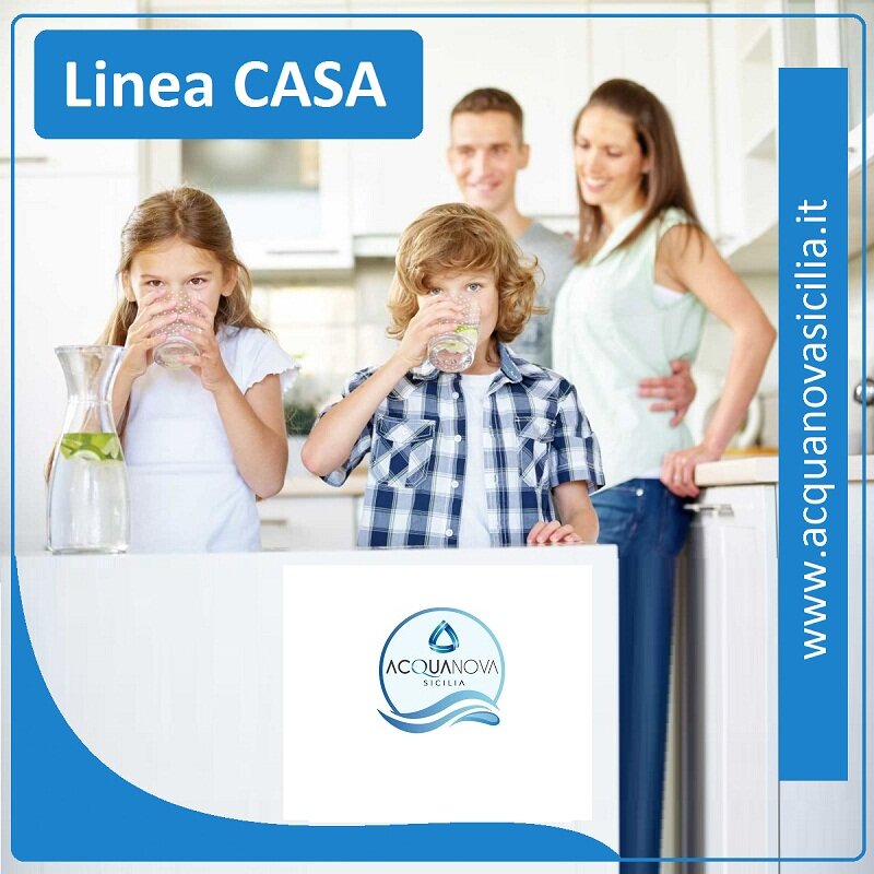 LINEA CASA Acquanova Sicilia - Dispositivi per il Trattamento dell'Acqua potabile 2025